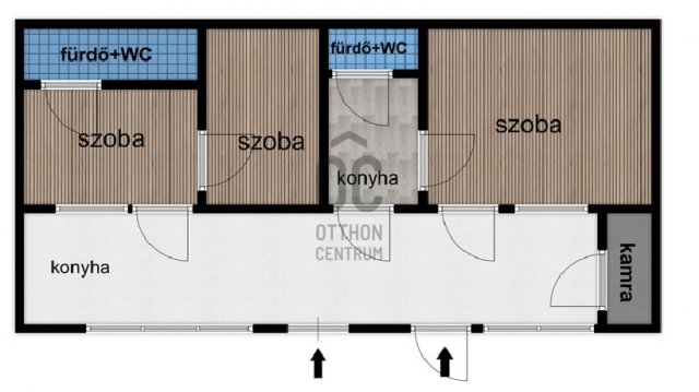 Eladó ikerház, Budapesten, III. kerületben 115 M Ft, 4 szobás