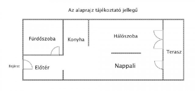 Eladó téglalakás, Budapesten, VIII. kerületben 80 M Ft, 1 szobás