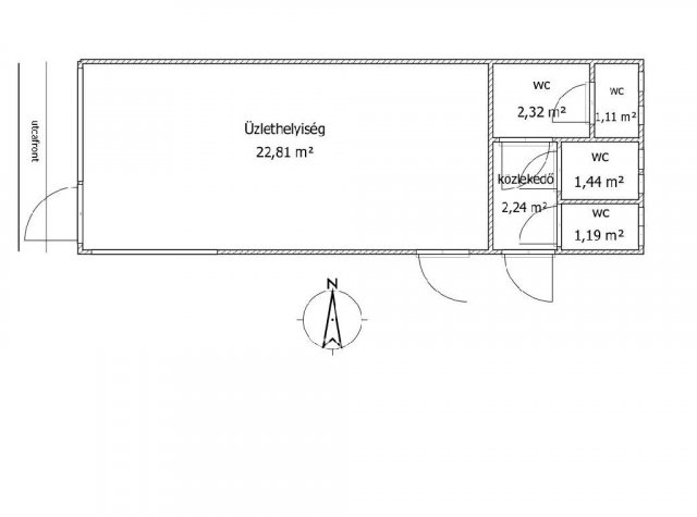 Eladó ipari ingatlan, Nagyvátyon 1.99 M Ft, 1 szobás