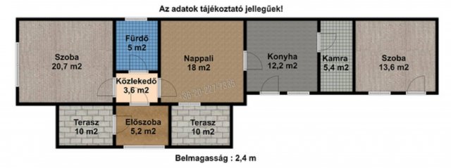 Eladó családi ház, Ráckevén 39.9 M Ft, 2 szobás