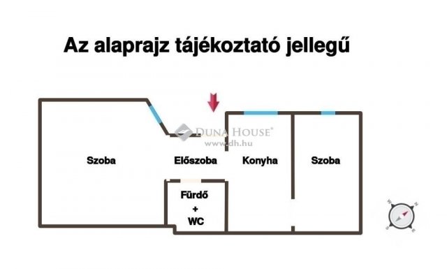 Eladó téglalakás, Budapesten, XIX. kerületben 45.9 M Ft
