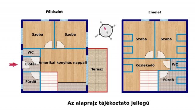 Eladó ikerház, Gödön 84.9 M Ft, 5 szobás / költözzbe.hu