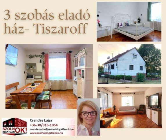 Eladó családi ház, Tiszaroffon 13.9 M Ft, 3 szobás