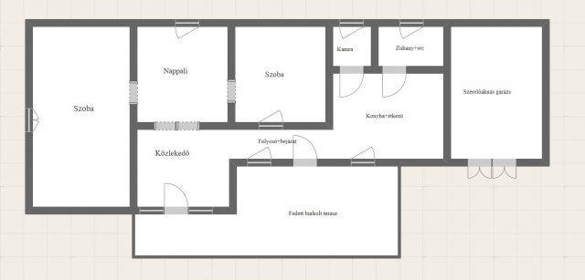 Eladó családi ház, Tiszabercelen 23.9 M Ft, 3 szobás