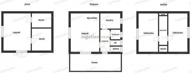 Eladó családi ház, Esztergomban 40 M Ft, 3 szobás