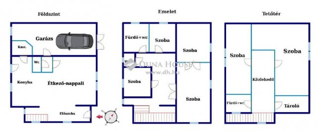 Eladó családi ház, Kecskeméten 125 M Ft, 6 szobás