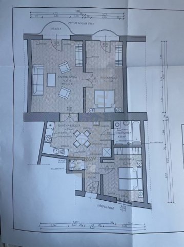 Kiadó téglalakás, albérlet, Budapesten, V. kerületben, 3 szobás