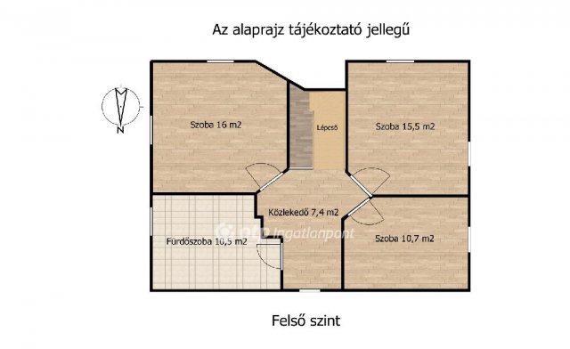 Eladó családi ház, Kiskunlacházán 54.9 M Ft, 4 szobás