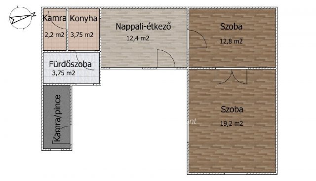 Eladó családi ház, Kiskunlacházán 11.5 M Ft, 2 szobás