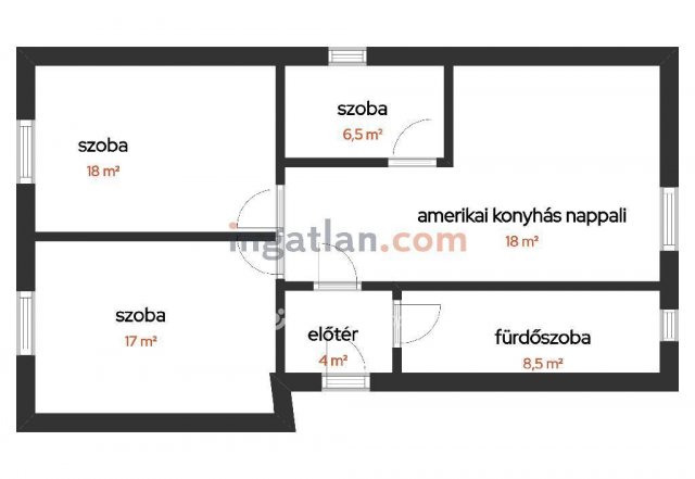 Eladó családi ház, Derecskén 25.8 M Ft, 2+1 szobás