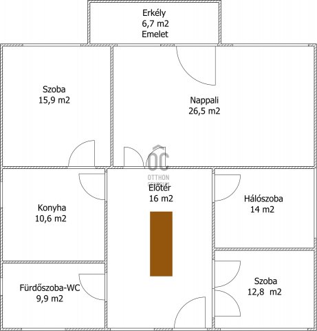 Eladó családi ház, Parádon 75 M Ft, 6 szobás