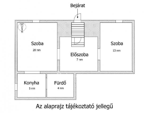 Eladó téglalakás, Budapesten, VI. kerületben, Bajnok utcában