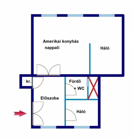 Eladó téglalakás, Budapesten, VI. kerületben 95 M Ft, 3 szobás