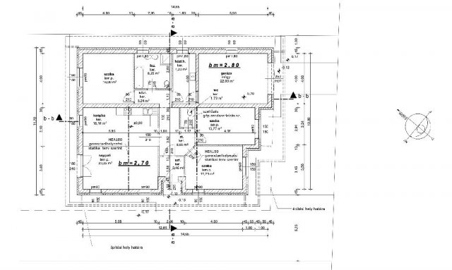 Eladó ikerház, Nyékládházán, Balassi Bálint utcában 84.9 M Ft