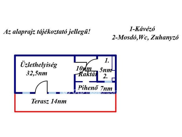 Eladó üzlethelyiség, Kisújszálláson 15 M Ft