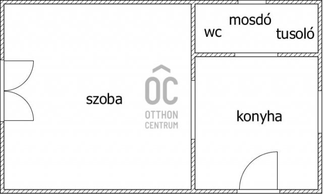 Eladó családi ház, Pándon 12.9 M Ft, 1 szobás