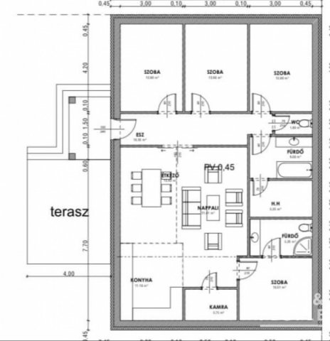 Eladó családi ház, Röszkén 59 M Ft, 3 szobás