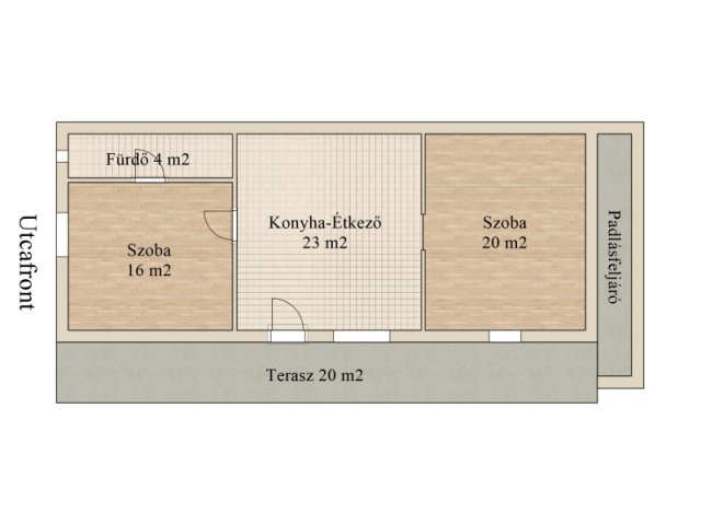 Eladó családi ház, Ráckevén 34.5 M Ft, 2 szobás