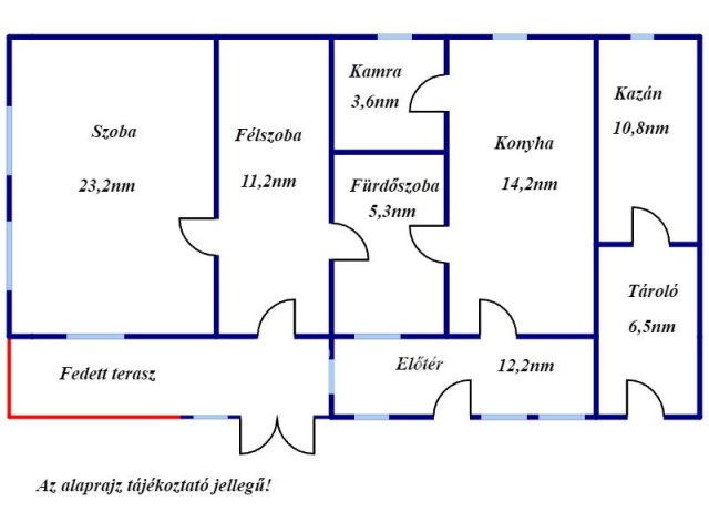 Eladó családi ház, Kisújszálláson 10.6 M Ft, 1+1 szobás