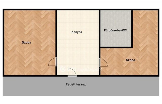 Eladó családi ház, Debrecenben 16.5 M Ft, 2 szobás