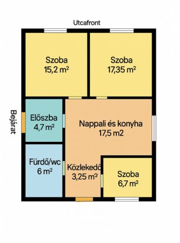 Eladó családi ház, Hatvanban 28 M Ft, 3+1 szobás