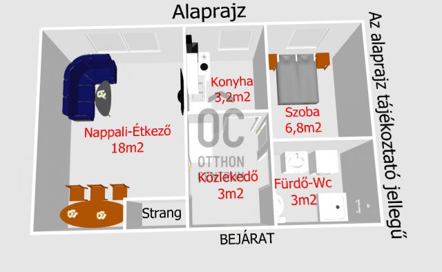 Eladó panellakás, Budapesten, XXI. kerületben 41.9 M Ft, 2 szobás