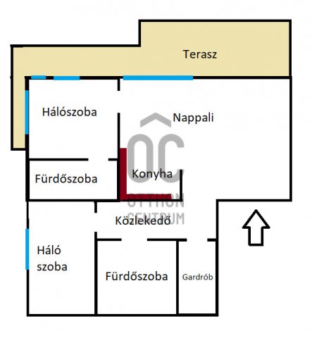 Kiadó téglalakás, albérlet, Budapesten, XIII. kerületben