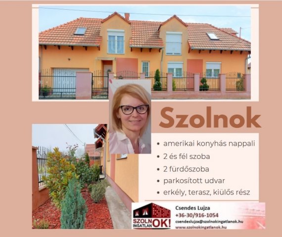 Eladó családi ház, Szolnokon 64.9 M Ft, 2+1 szobás
