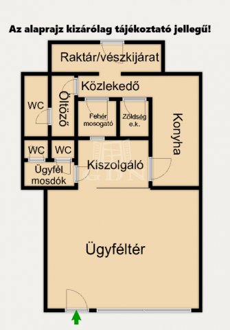 Eladó üzlethelyiség, Budapesten, XIII. kerületben 33 M Ft