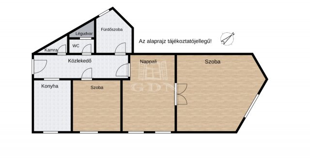 Eladó téglalakás, Budapesten, I. kerületben 139.7 M Ft, 3 szobás