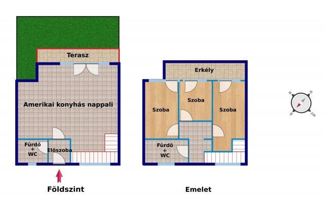 Kiadó sorház, albérlet, Maglódon 400 E Ft / hó, 4 szobás