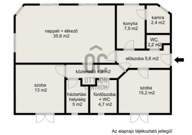 Eladó téglalakás, Budapesten, XX. kerületben 74.9 M Ft, 3 szobás