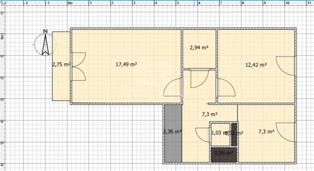 Eladó panellakás, Siófokon 39.9 M Ft, 2 szobás