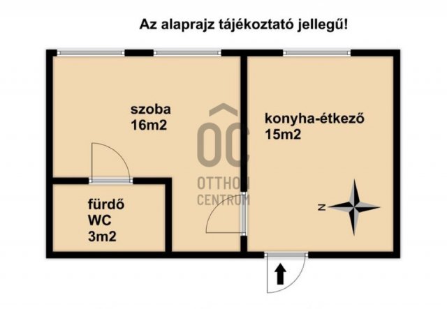 Eladó családi ház, Szepetneken 8.5 M Ft, 1 szobás