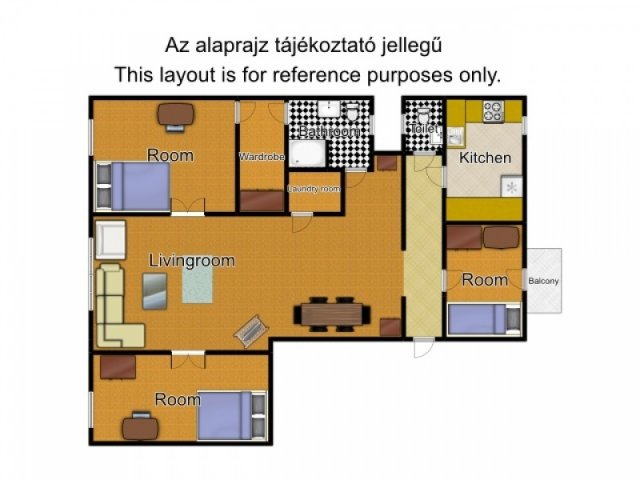 Kiadó téglalakás, albérlet, Szegeden 300 E Ft / hó, 3+1 szobás