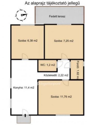 Eladó családi ház, Szigetszentmiklóson 35 M Ft, 1+2 szobás