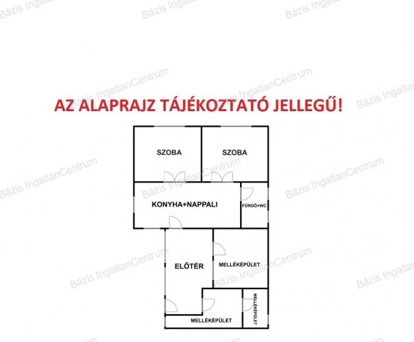 Eladó családi ház, Csávolyon 10.99 M Ft, 2 szobás