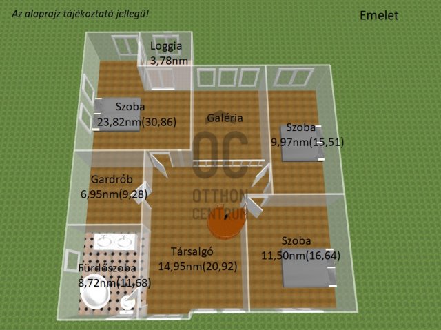 Eladó családi ház, Tótvázsonyban 159 M Ft, 7 szobás