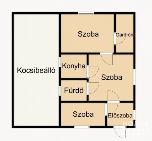 Eladó családi ház, Szegeden 21.89 M Ft, 1+2 szobás