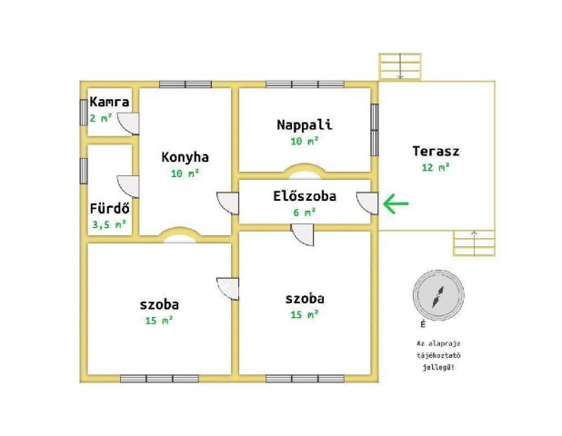 Eladó családi ház, Jászfényszarun 25 M Ft, 2+1 szobás