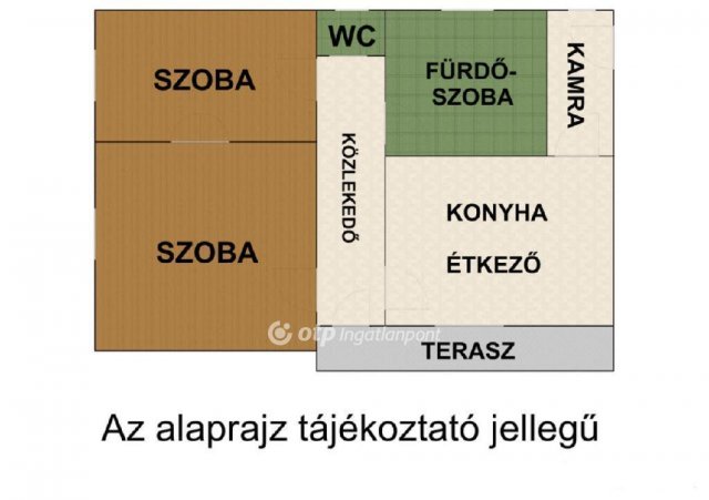 Eladó családi ház, Nyírparasznyán 10 M Ft, 2 szobás