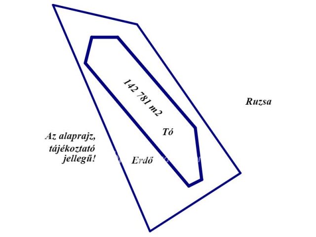 Eladó mezogazdasagi ingatlan, Ruzsán 200 M Ft