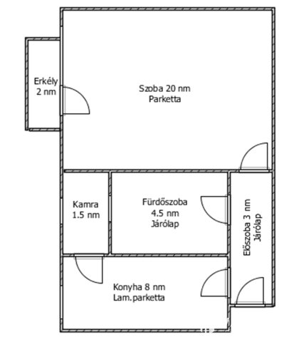 Eladó téglalakás, Salgótarjánban 12.99 M Ft, 1 szobás