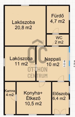 Eladó családi ház, Letenyén 24.9 M Ft, 3 szobás
