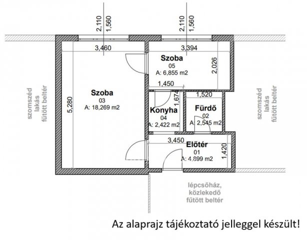 Eladó panellakás, Miskolcon, Kiss Tábornok úton 14.65 M Ft