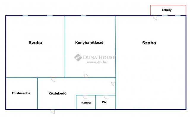 Eladó panellakás, Debrecenben 45 M Ft, 2 szobás