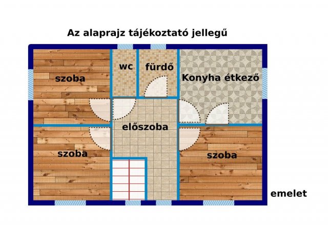 Eladó családi ház, Üllőn 84.9 M Ft, 2 szobás