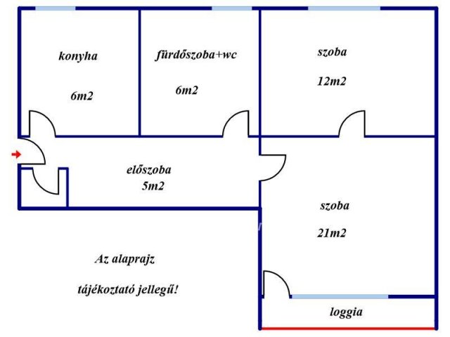 Eladó téglalakás, Jobbágyin 13.9 M Ft, 2 szobás