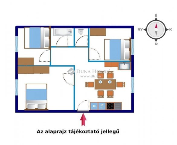 Eladó panellakás, Budapesten, XIII. kerületben, Faludi utcában