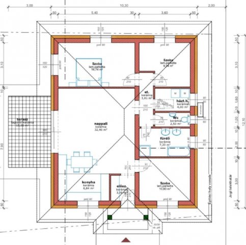 Eladó családi ház, Sóskúton 99.9 M Ft, 3+1 szobás